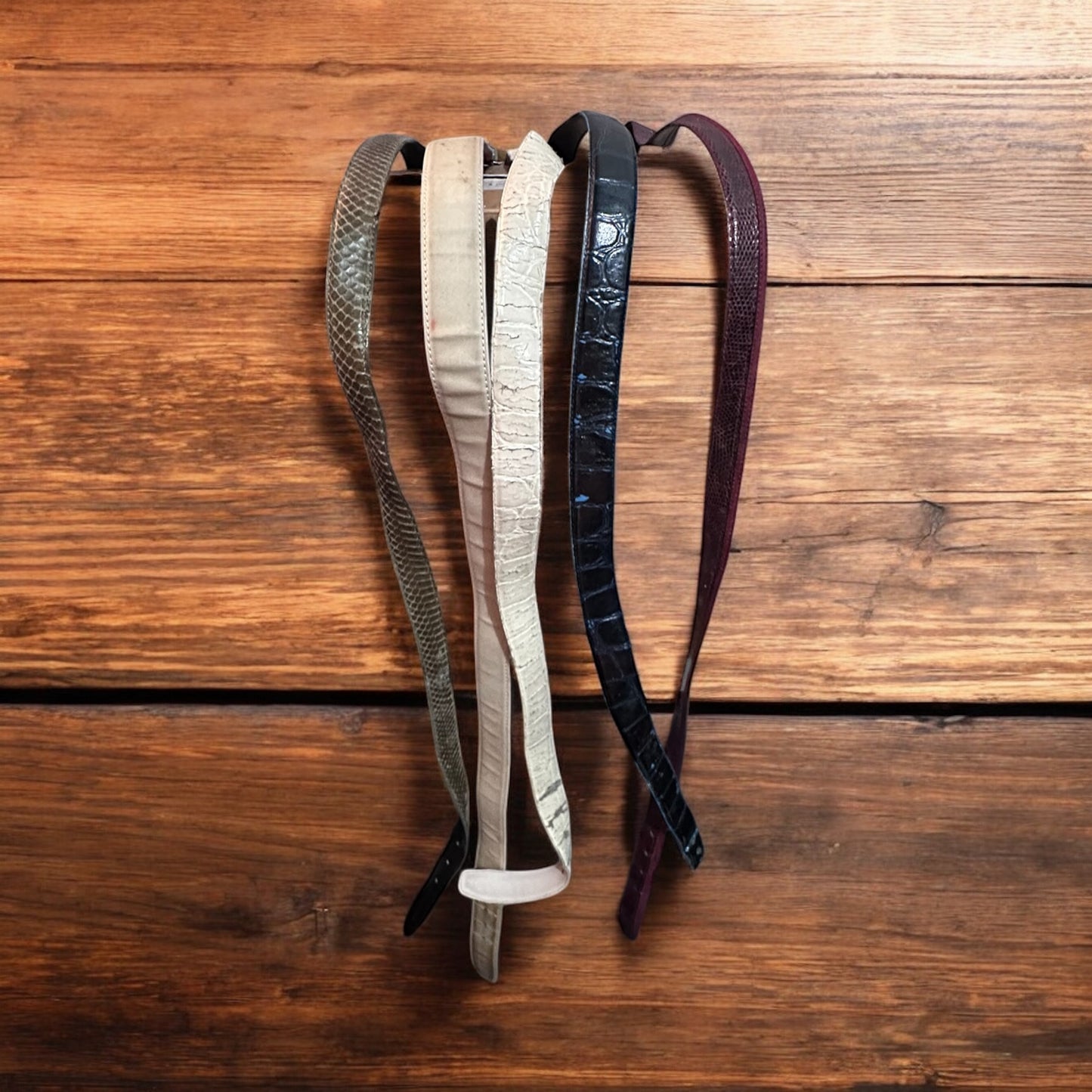 Snake Skin & Leather Belts