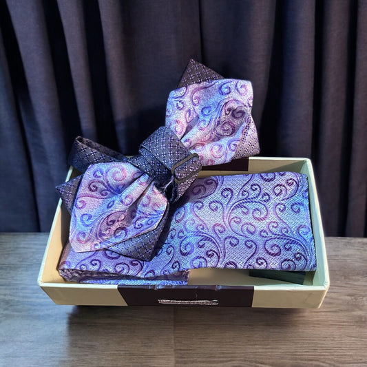 Bow tie & handkerchief