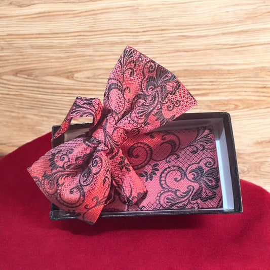 Bow tie & handkerchief