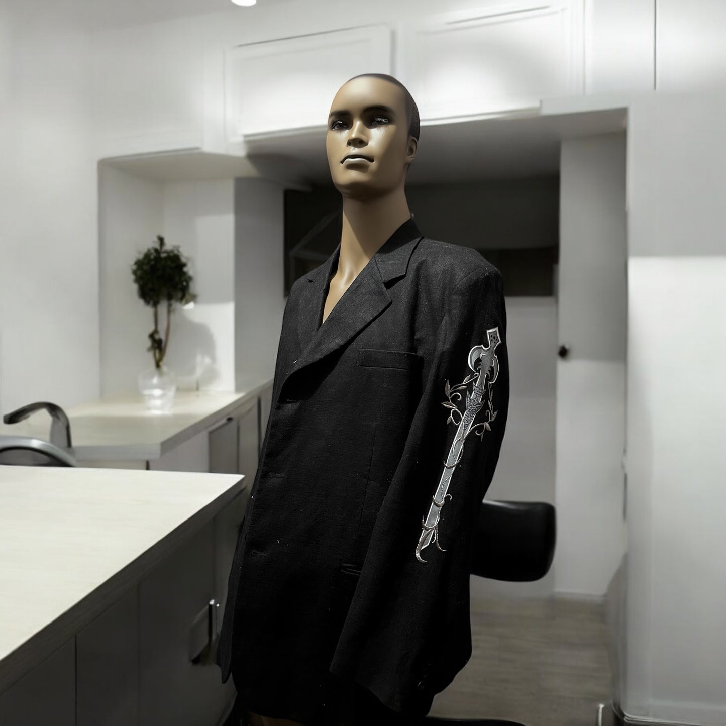 Black Coat Size L